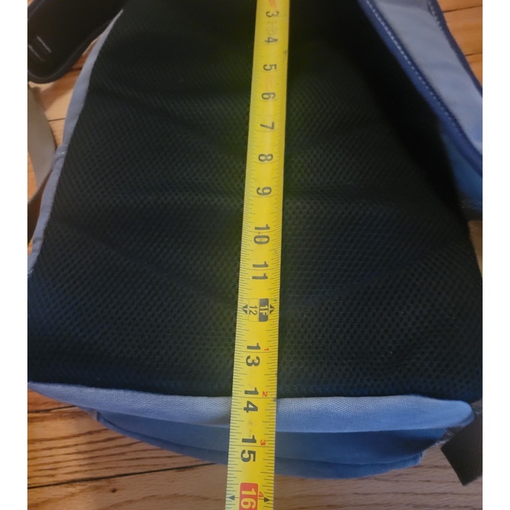 Vintage Perry Ellis Two Tone Canvas Multi Pocket Laptop Backpack *READ* - Picture 3 of 16